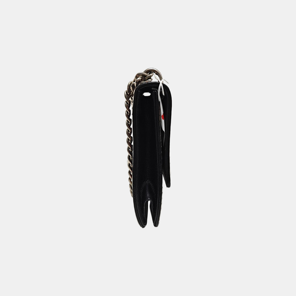 Calfskin Shoulder Bag Black