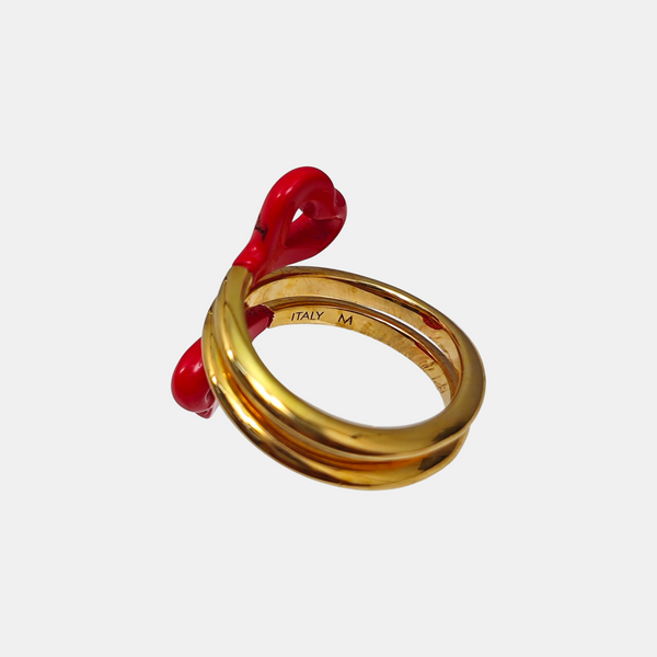 Metal Gold Ring EU 53