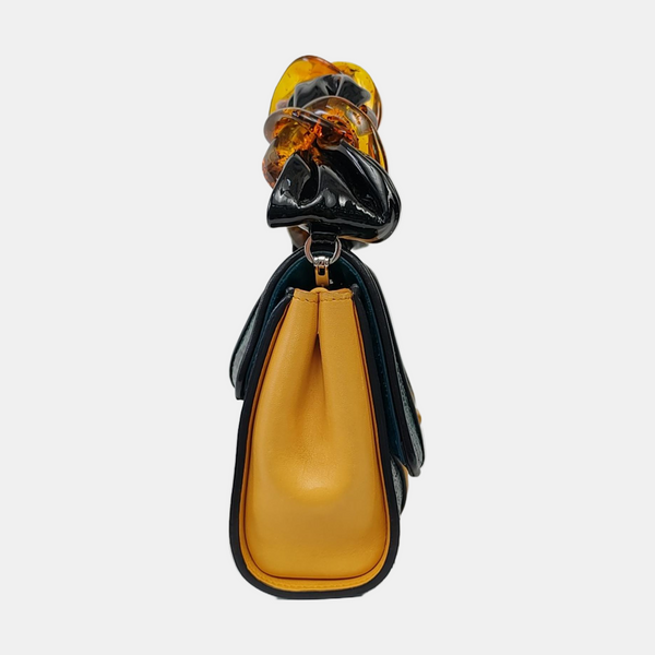Quilted Lambskin Yellow