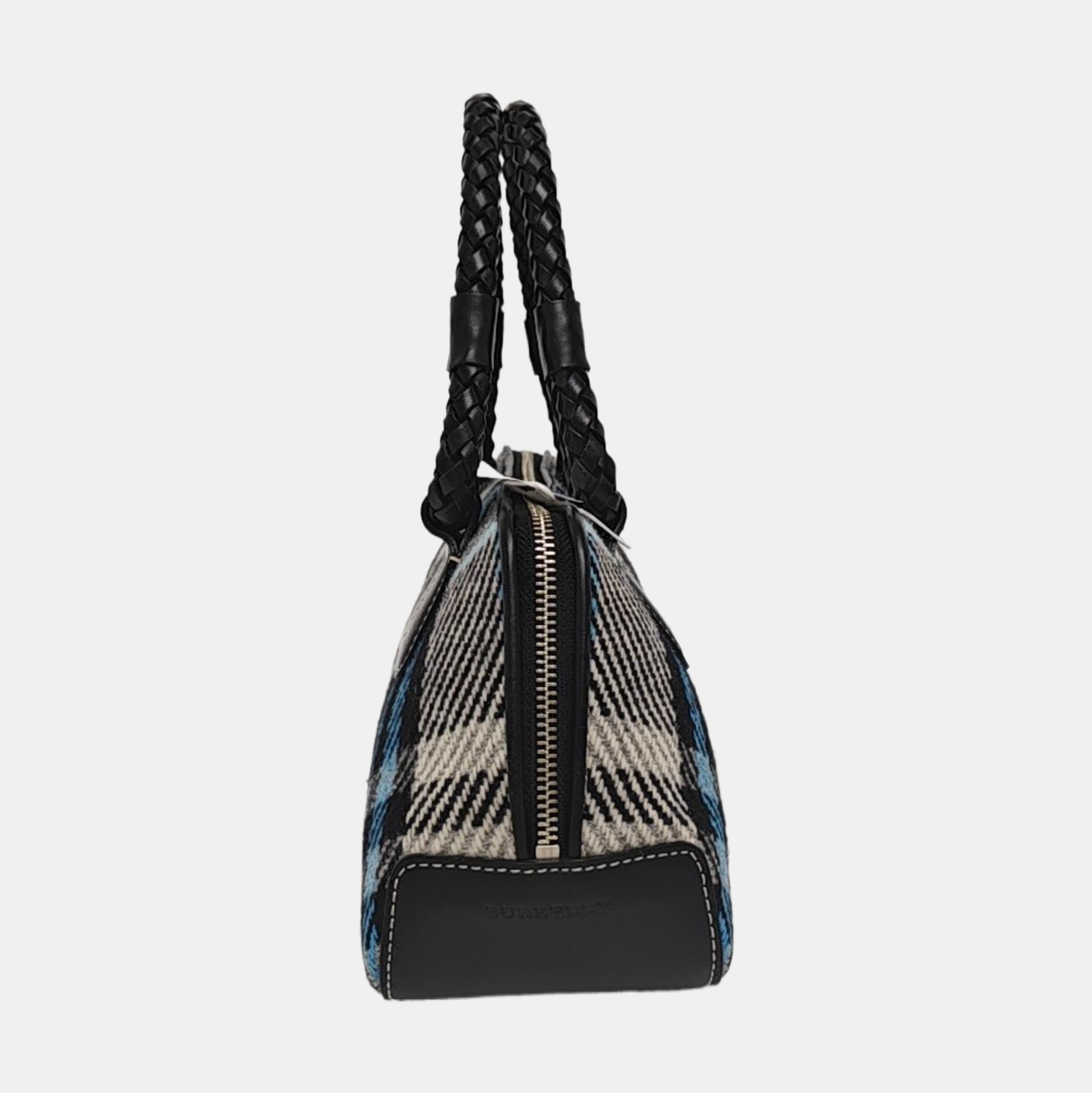 Fabric Top Handle Bag Multicolor