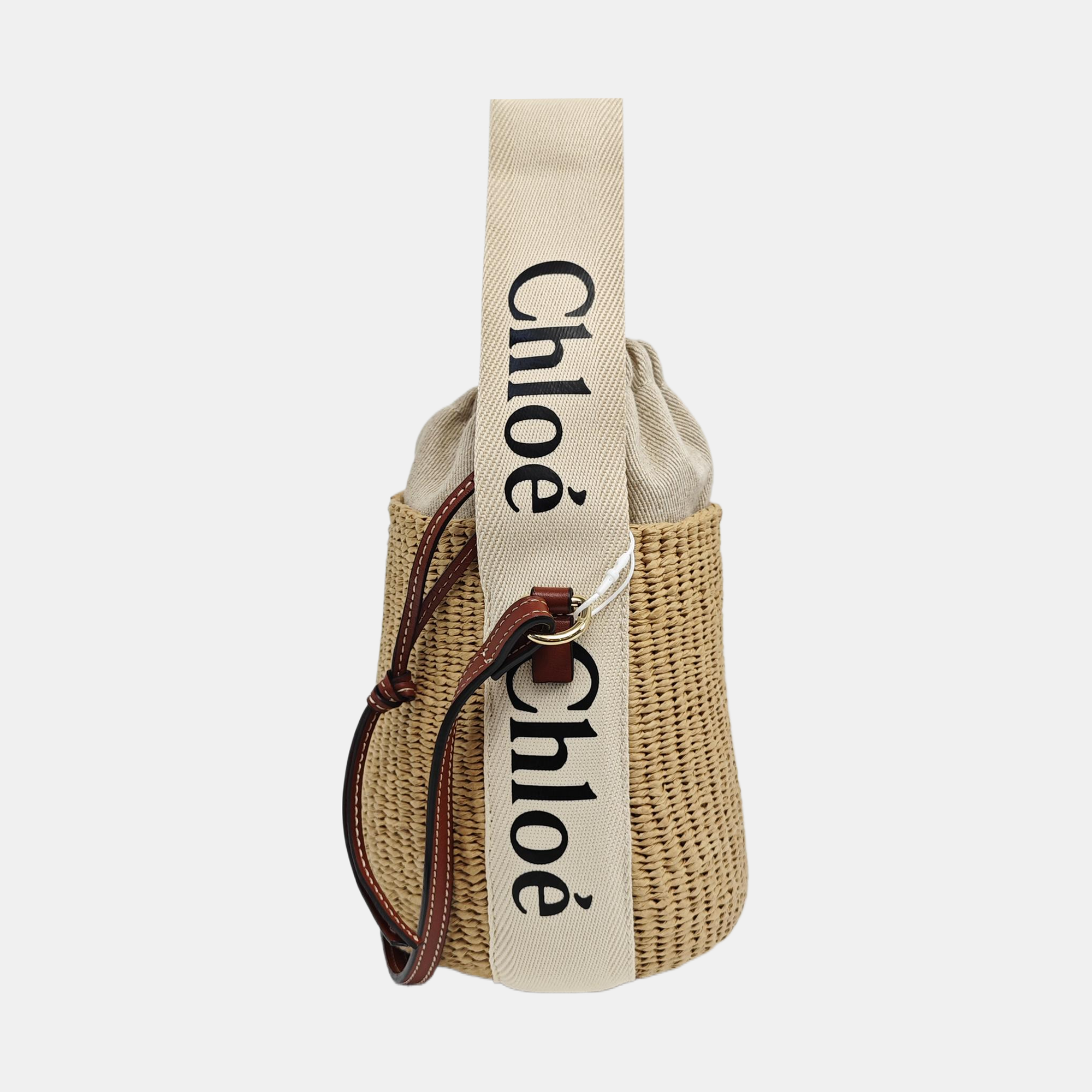 Special Material Shoulder Bag Brown