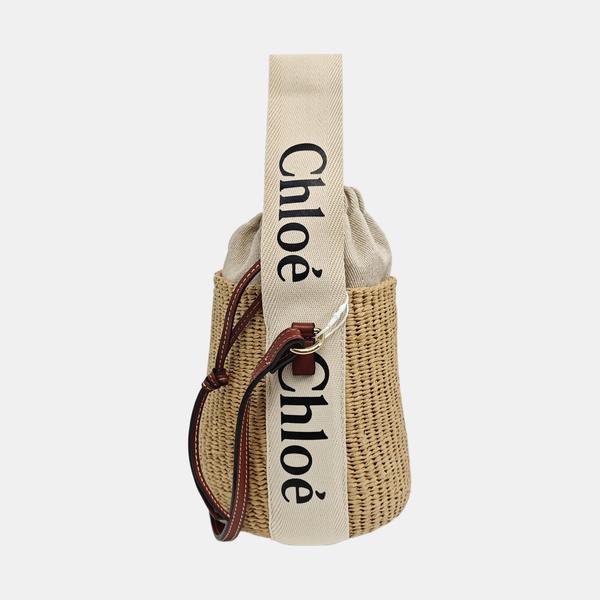 Special Material Shoulder Bag Brown