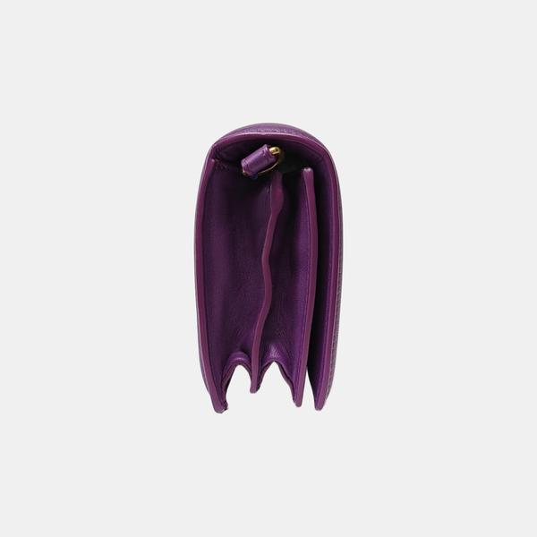 Olimpia Knot Lambskin Purple