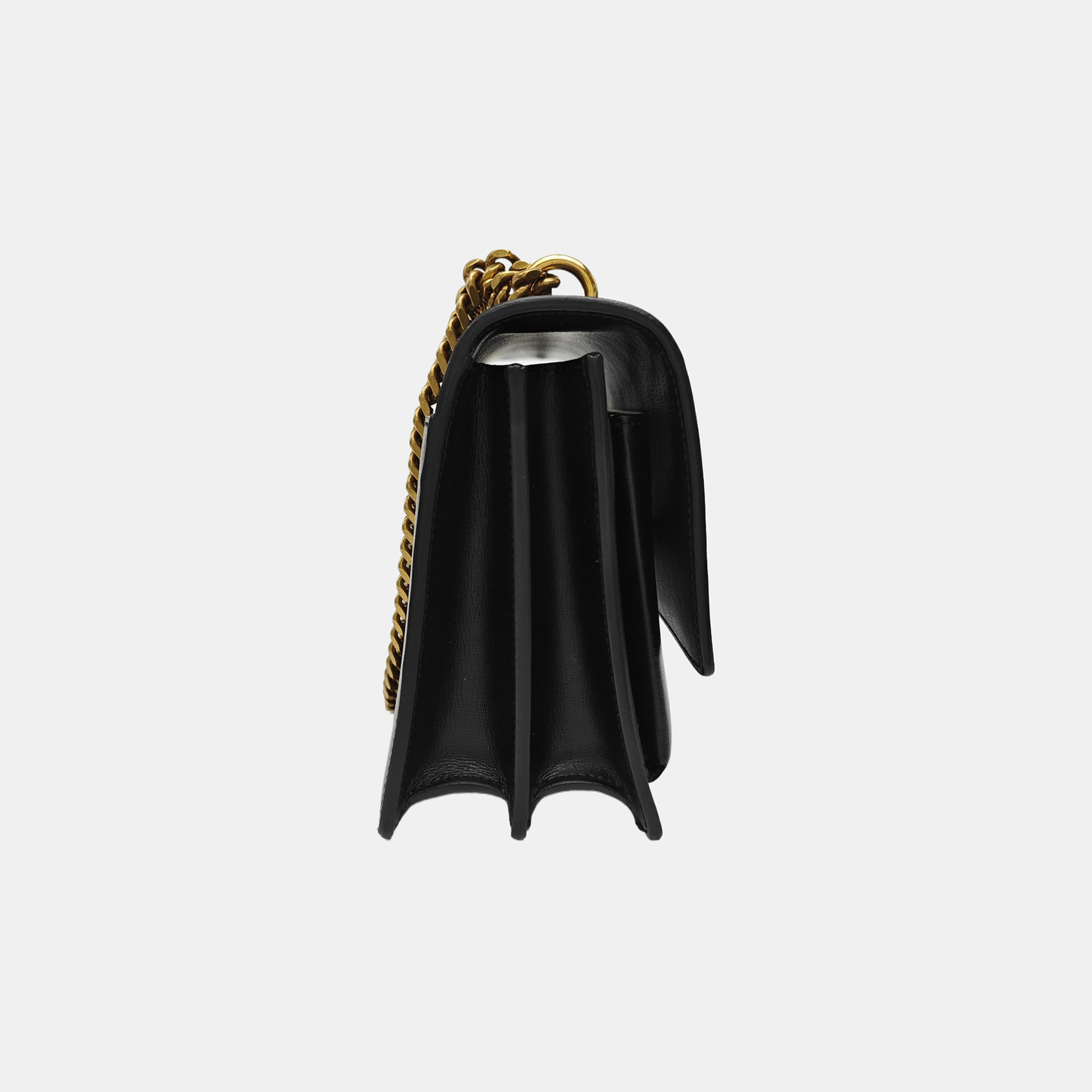 SUNSET Medium Calfskin Black