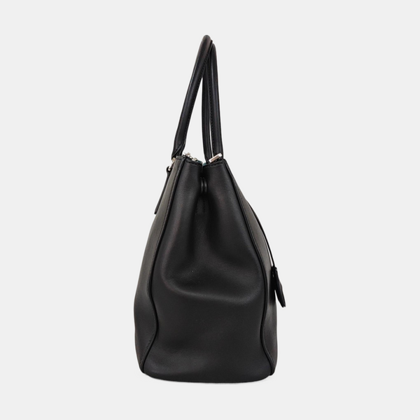 Galleria Large Calfskin Black