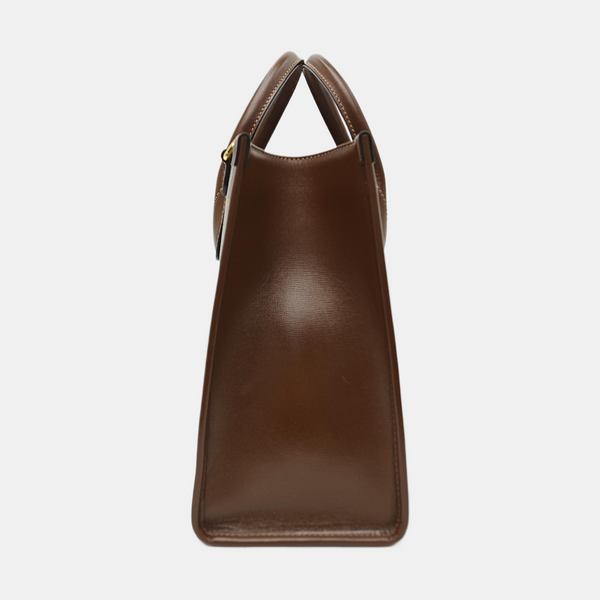 Retro Small Monogram Coated Canvas Brown