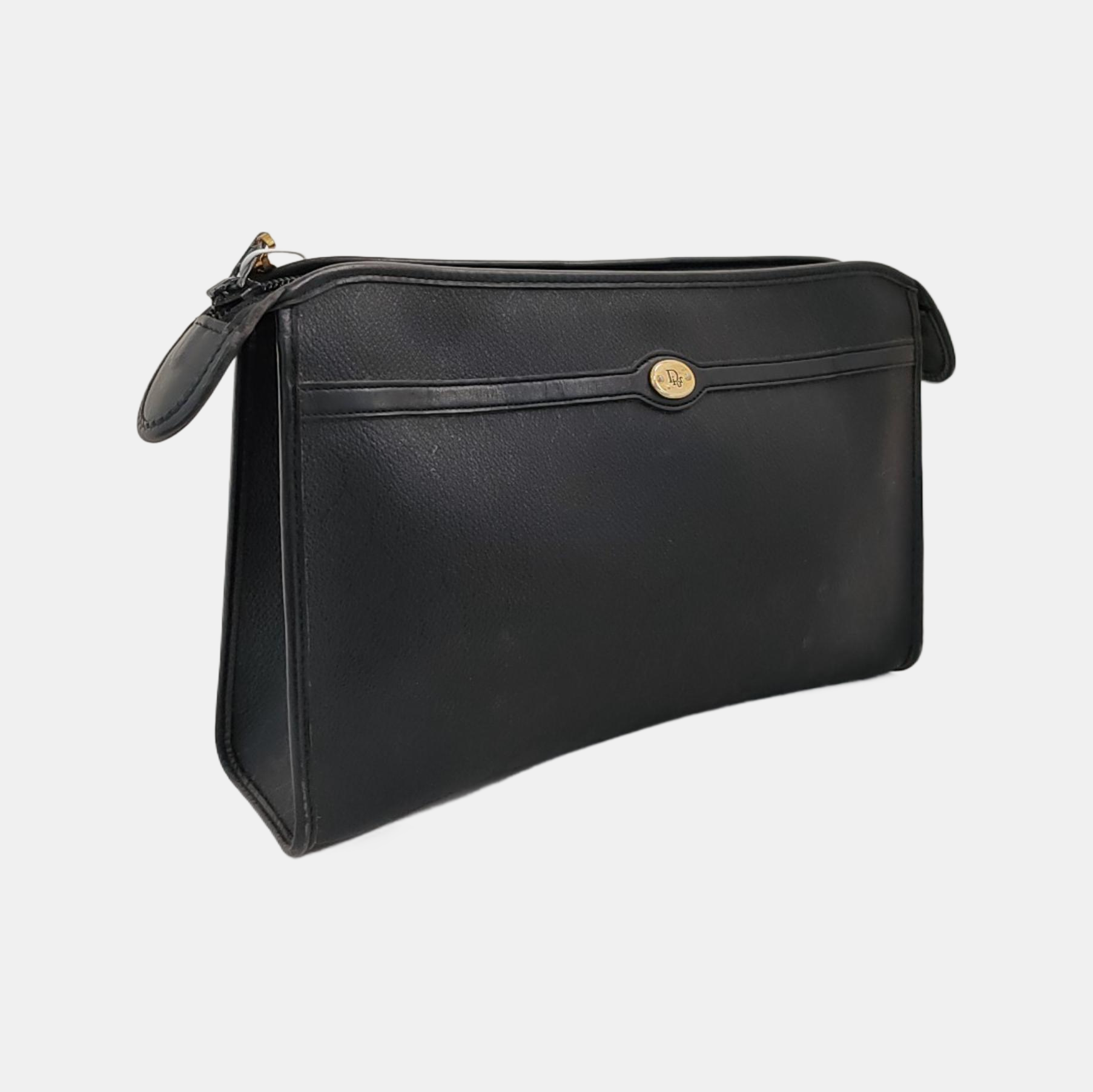 Vintage Honeycomb Coated Canvas Black