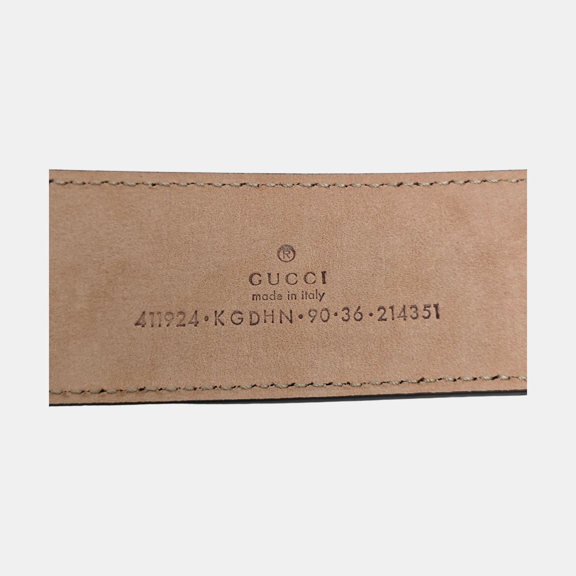 Leather Belt Beige
