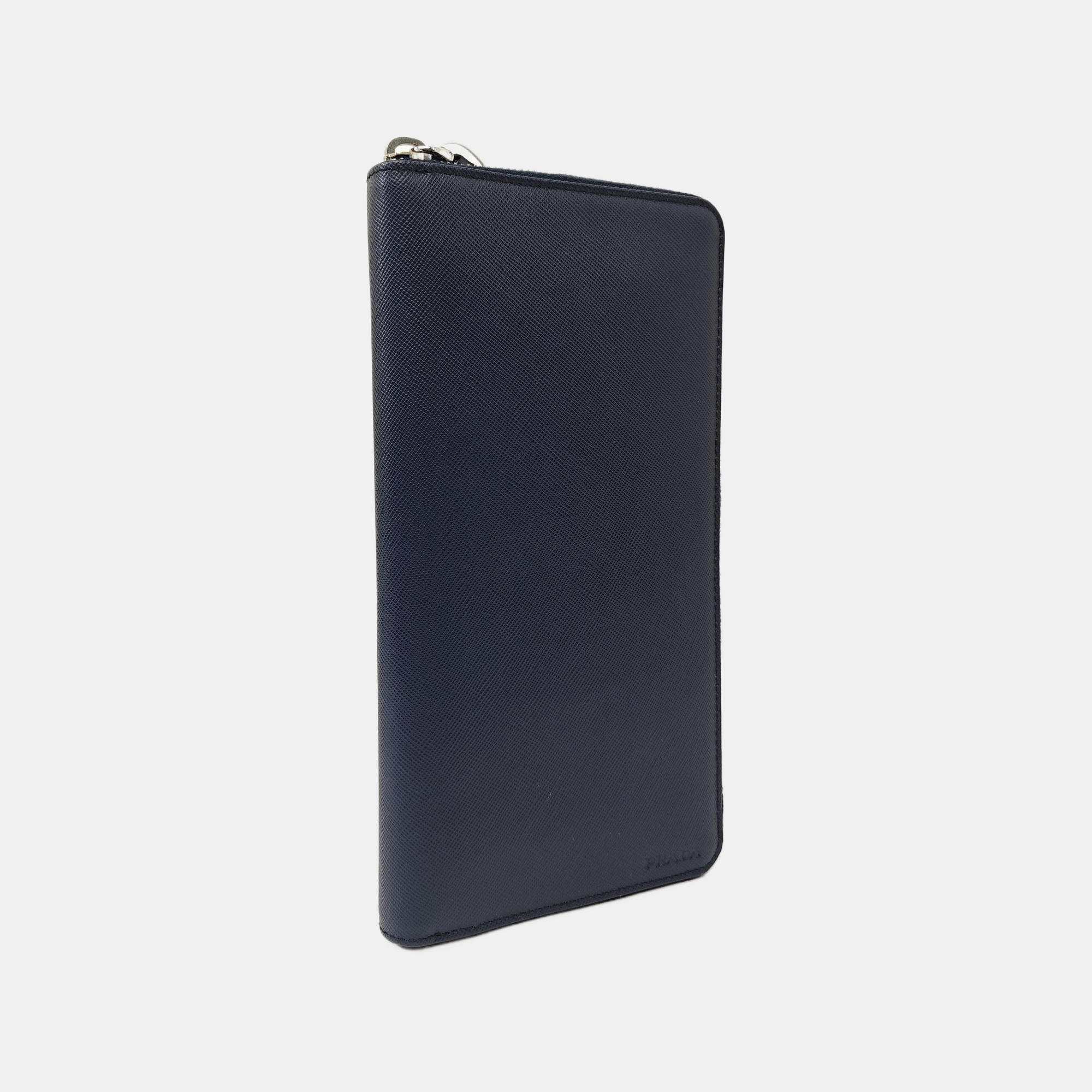 Saffiano Calfskin Wallet Blue