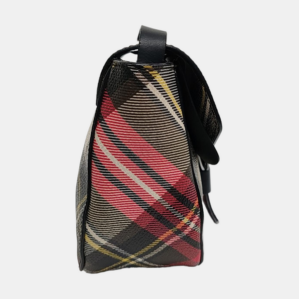 Calfskin Shoulder Bag Multicolor