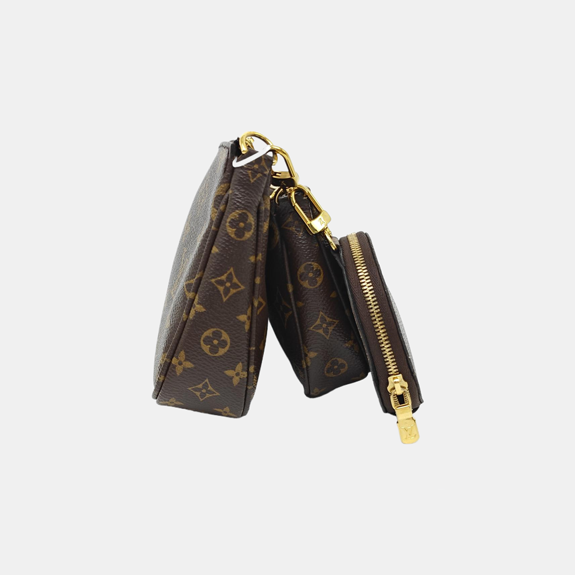 MULTI Monogram Coated Canvas Brown