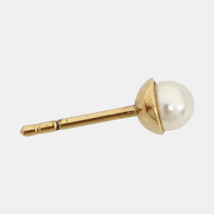 Dio(r)evolution Metal Gold Stud Earrings