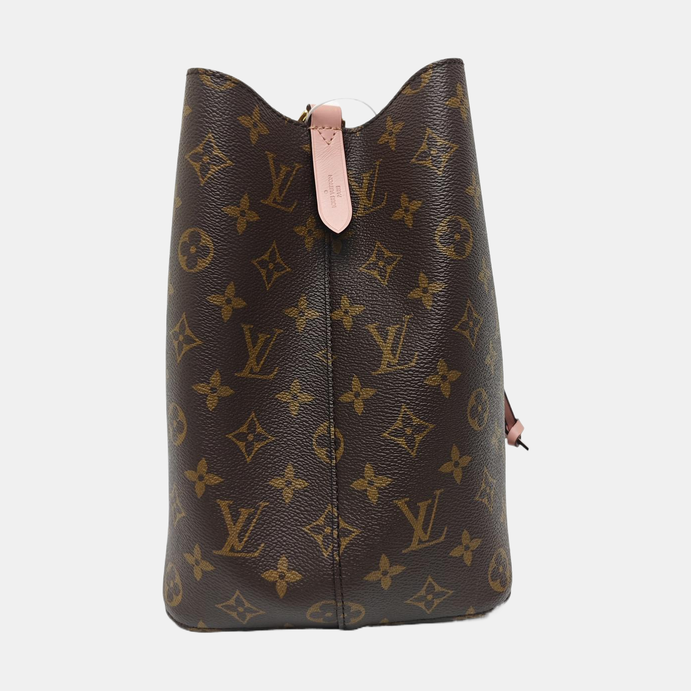 NÉONOÉ MM Monogram Coated Canvas Brown