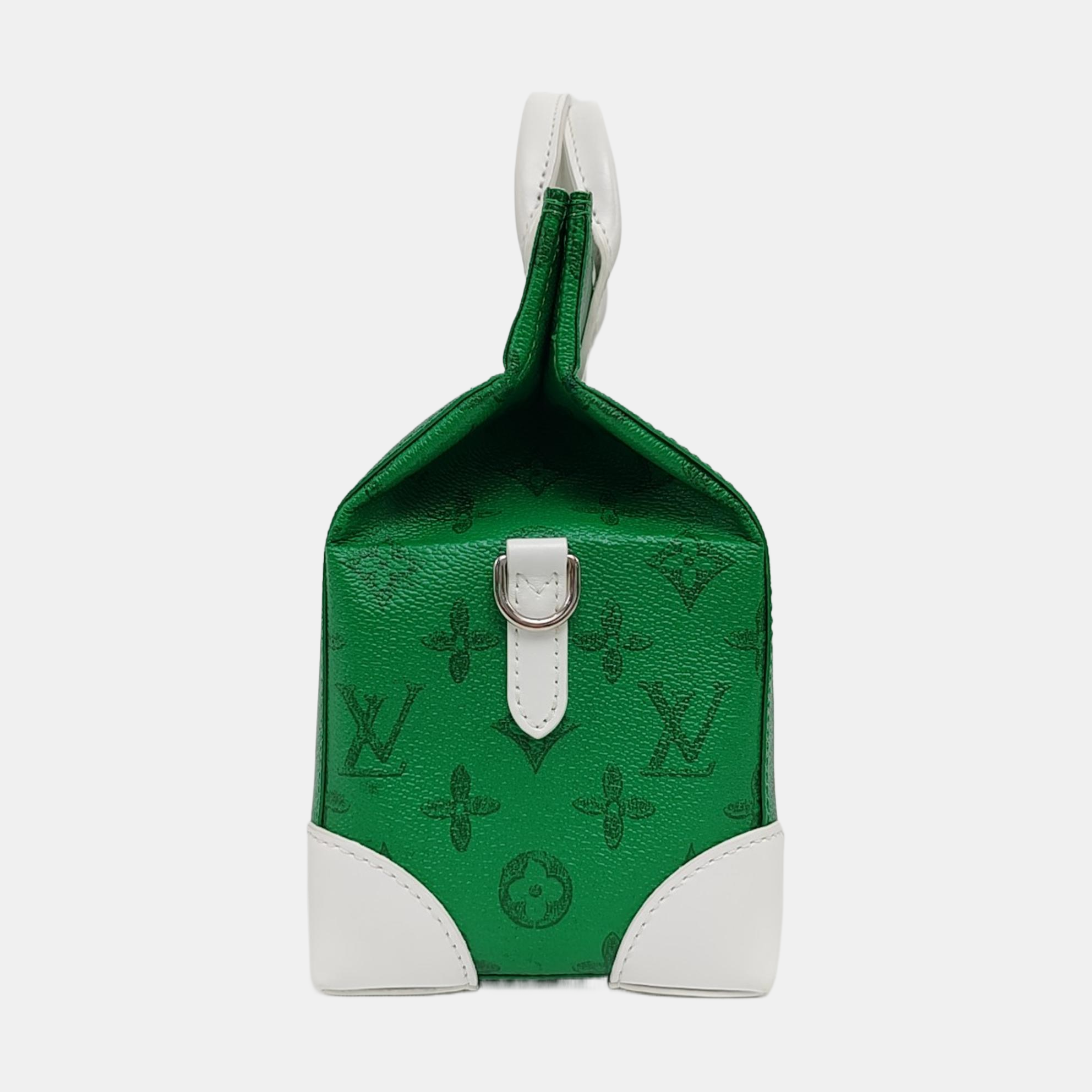 LITTER Monogram Coated Canvas Green