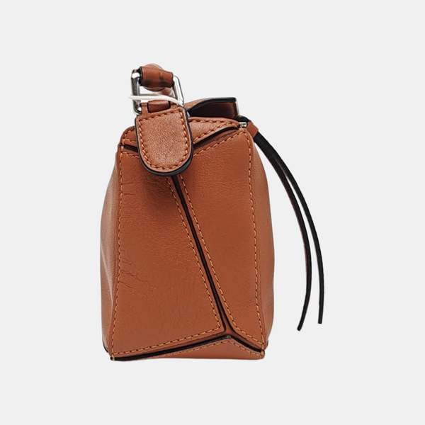 Puzzle Mini Calfskin Brown