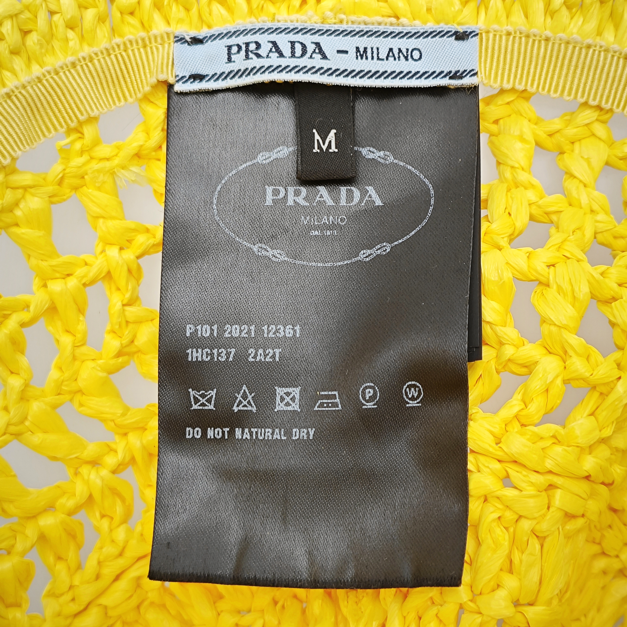 Viscose Hat Yellow