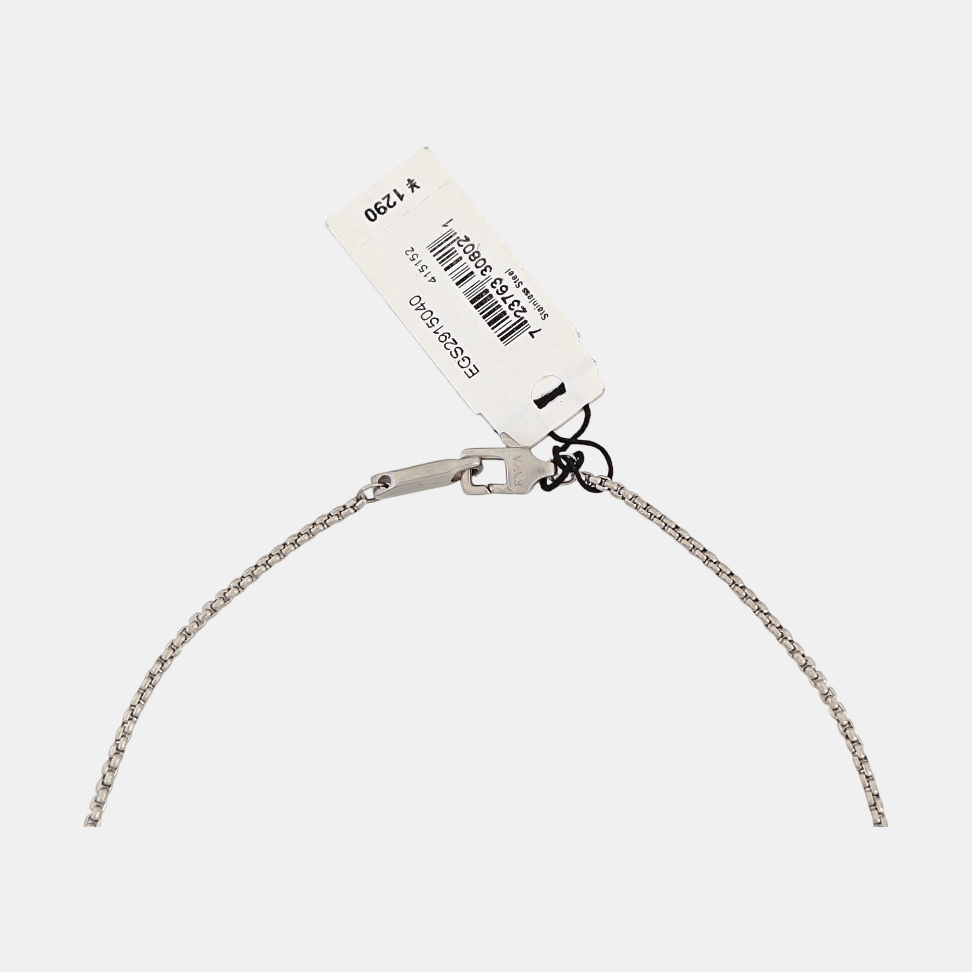 Stainless Steel Silver Necklace