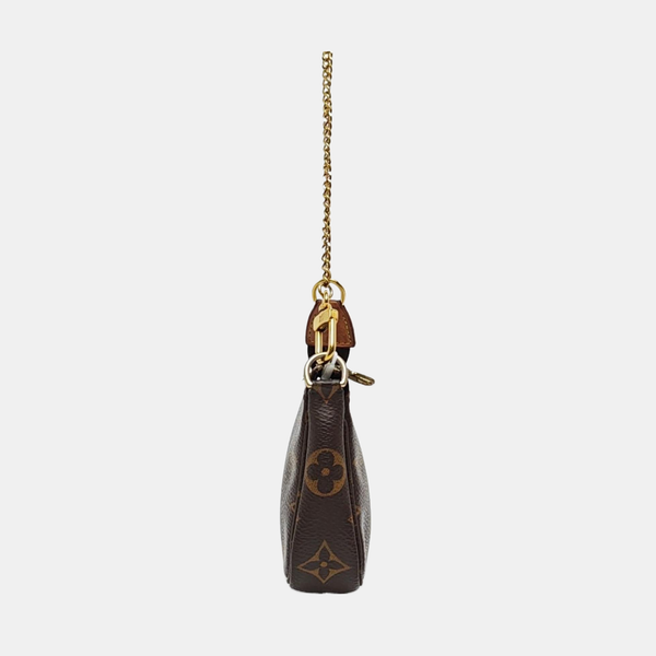 ACCESSOIRES Mini Monogram Coated Canvas Brown