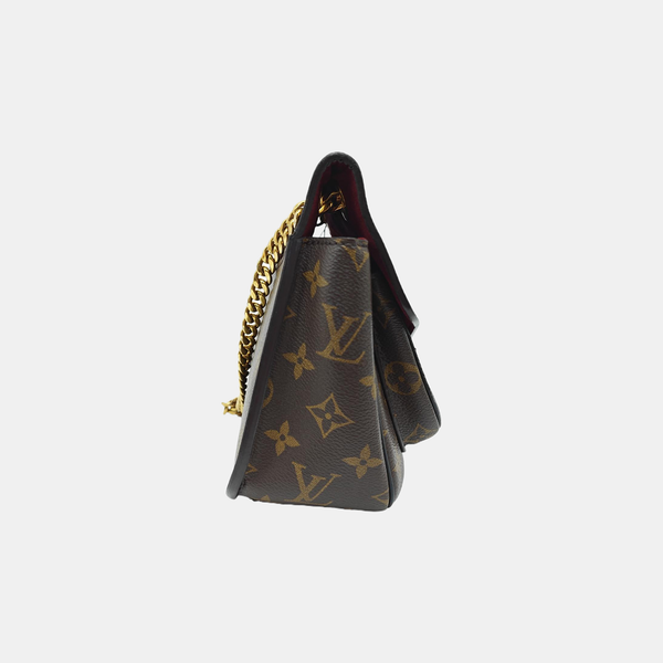 PASSY Monogram Coated Canvas Brown