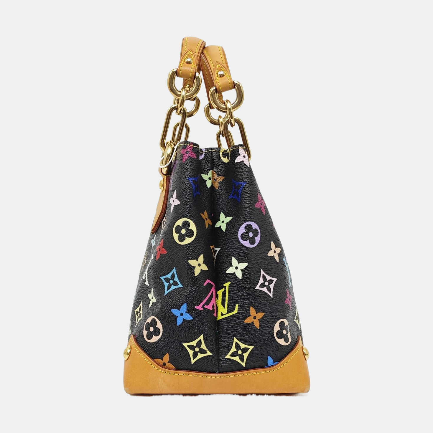 LV × TM AUDRA Monogram Coated Canvas Black