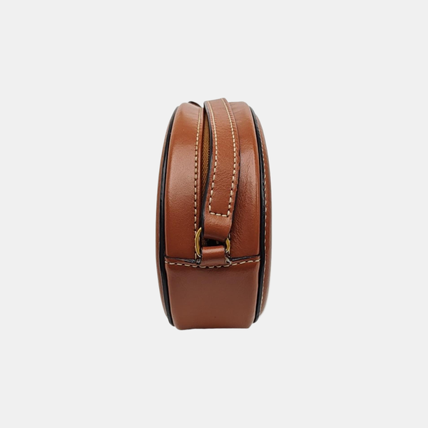 TRIOMPHE Small Calfskin Brown