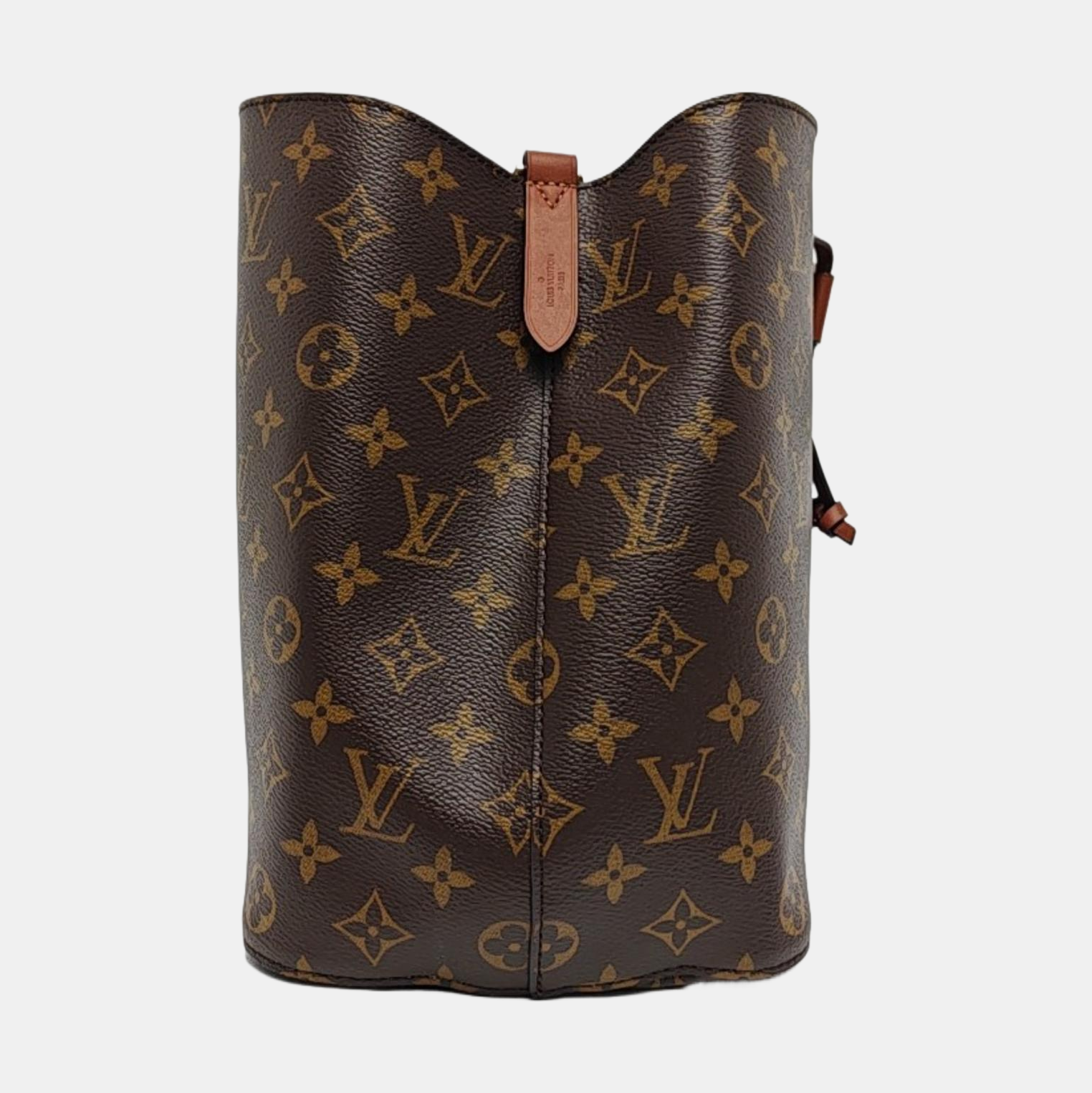 NÉONOÉ MM Monogram Coated Canvas Brown