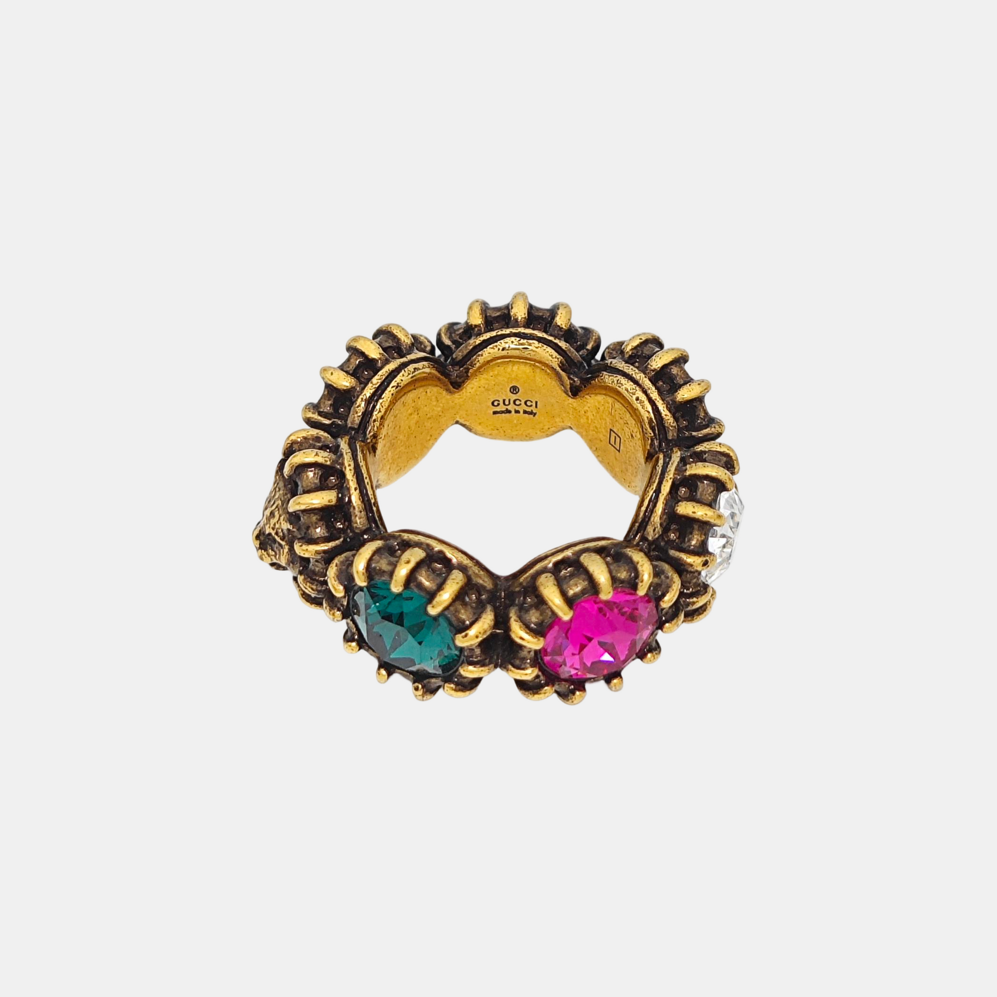 Metal Gold Ring HK 13