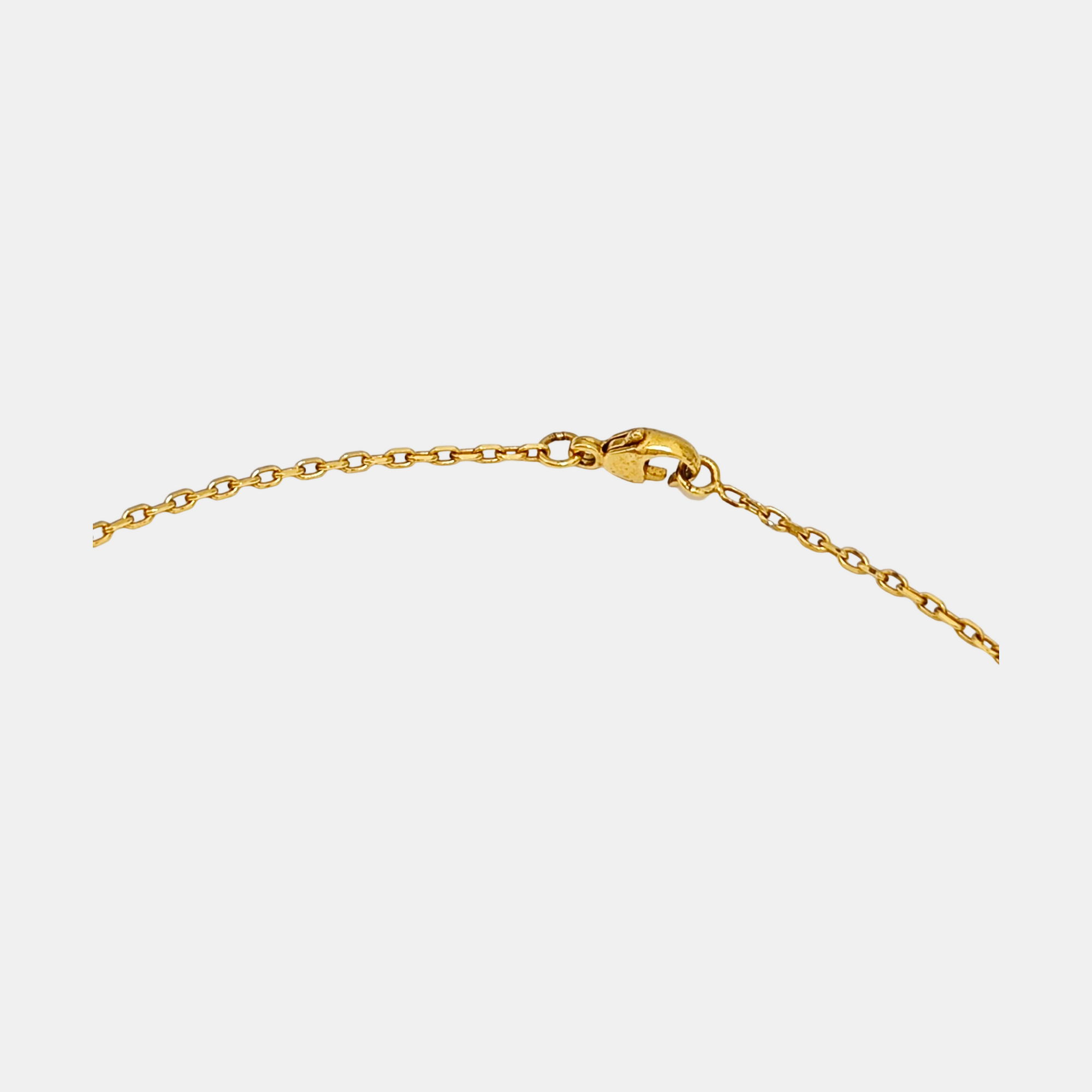Pop H Metal Gold Necklace