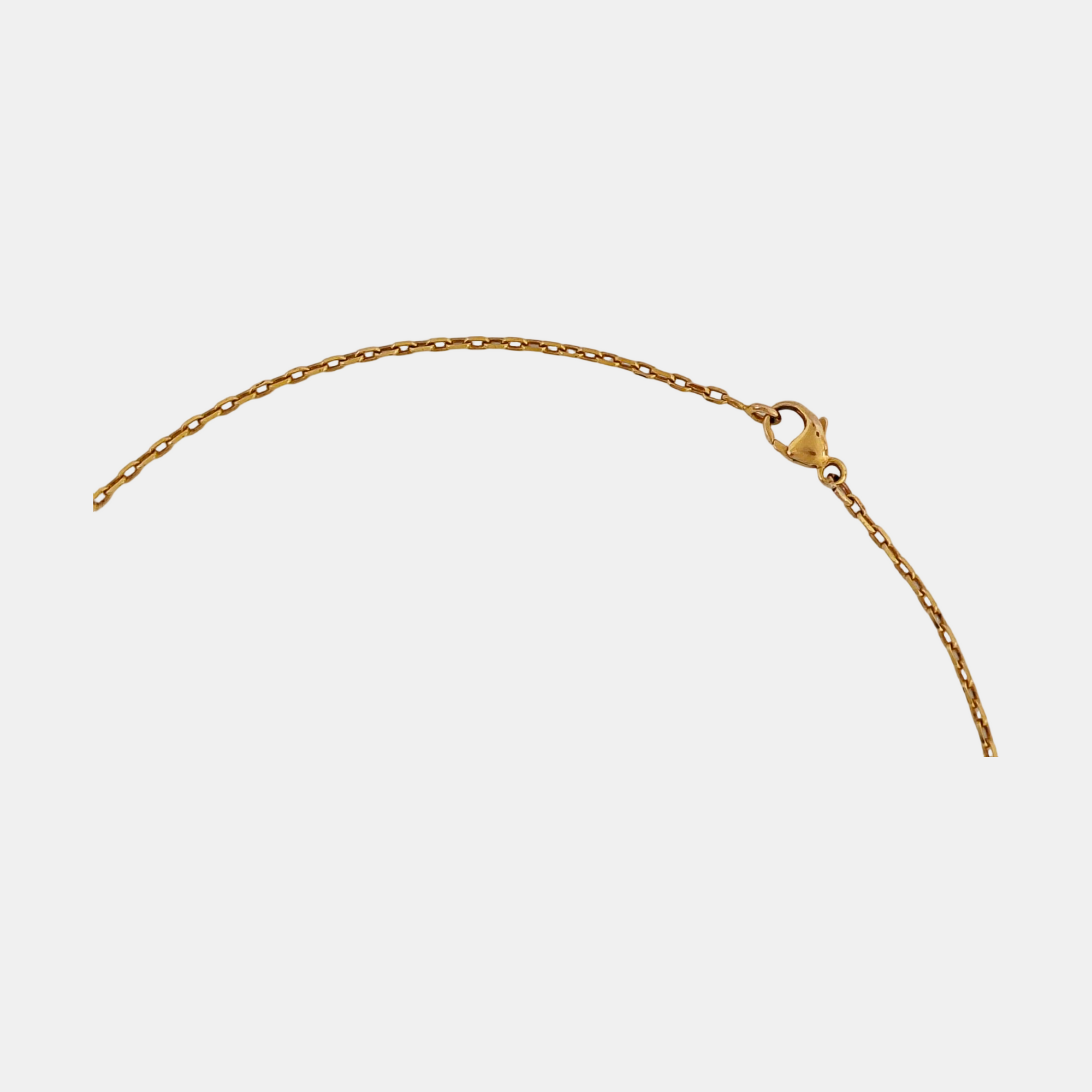 Pop H Metal Rose Gold Necklace