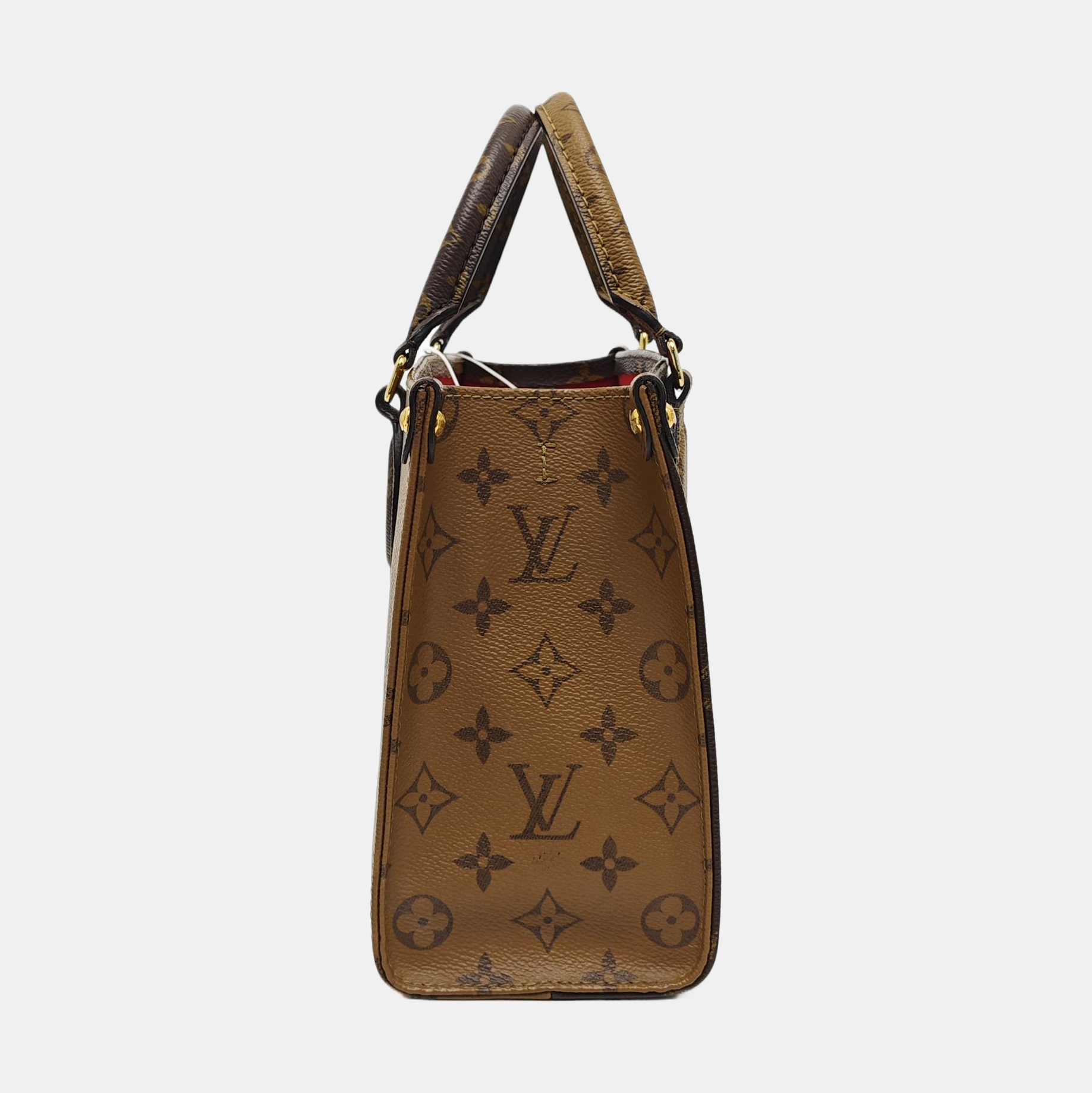 ONTHEGO PM Monogram Coated Canvas Brown