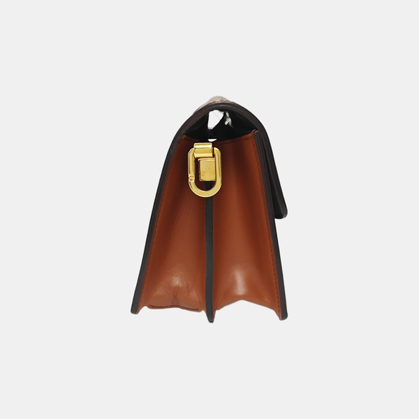 DAUPHINE Mini Coated Canvas Brown