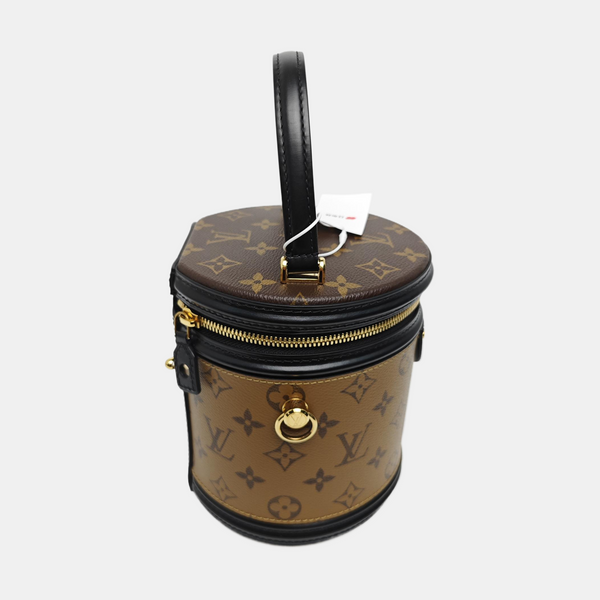 CANNES PM Monogram Coated Canvas Brown