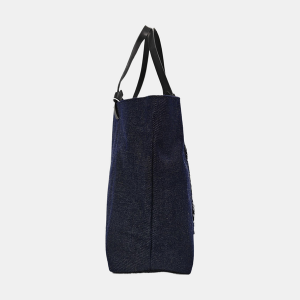 Denim Tote Bag Blue