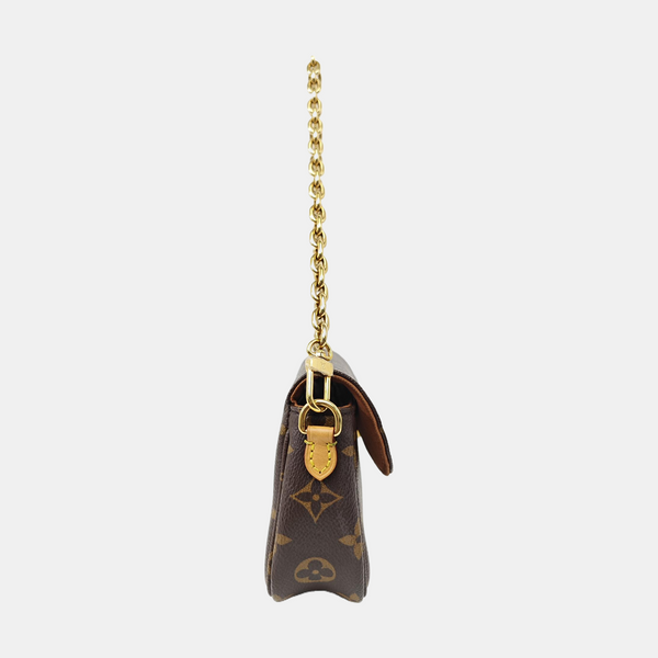 IVY Monogram Coated Canvas Brown