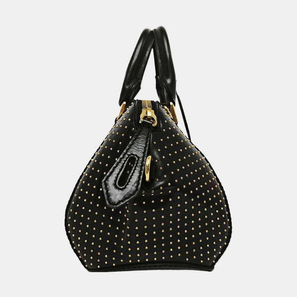 Calfskin Shoulder Bag Black