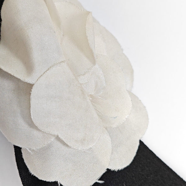 Fabric Black Brooch