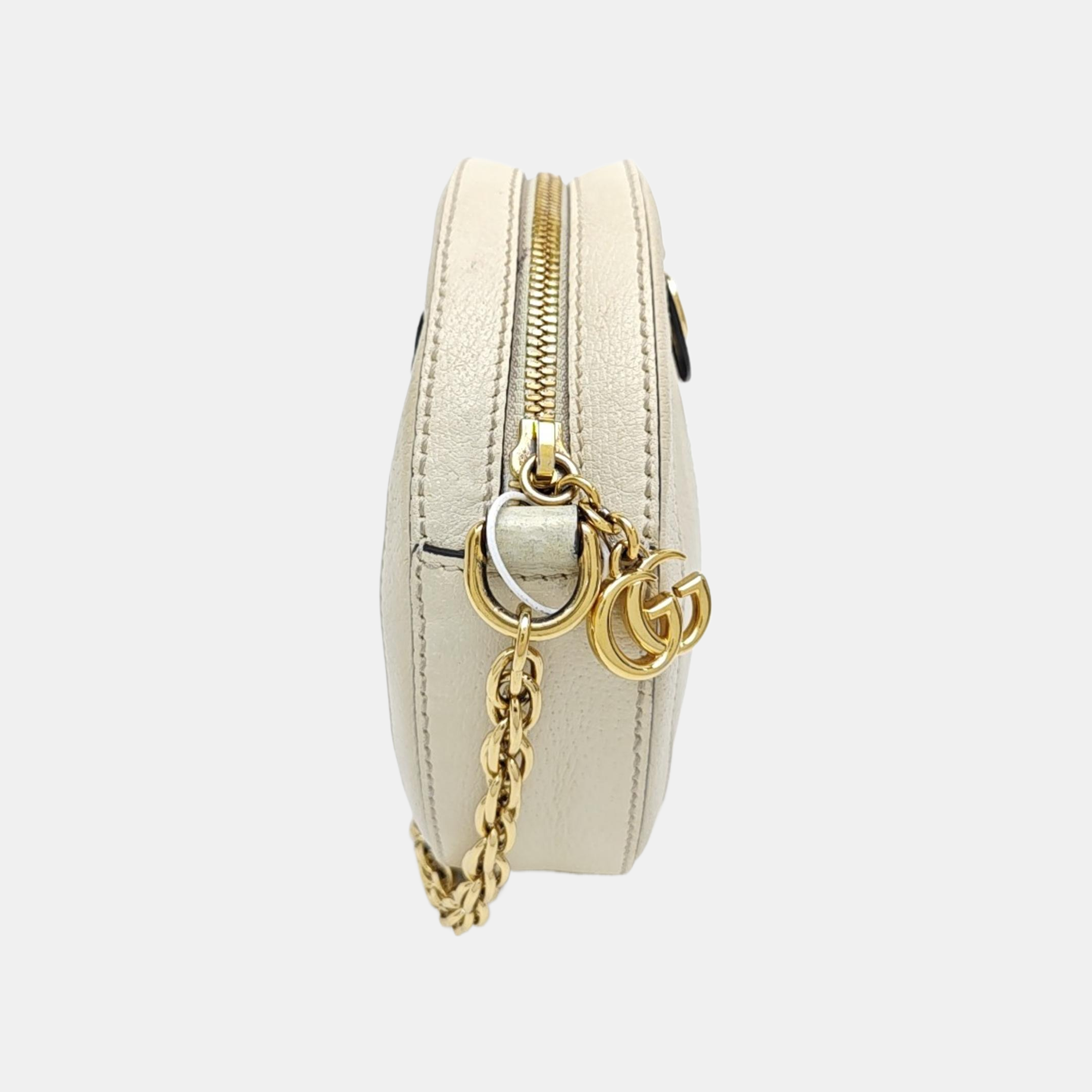 Ophidia Mini Calfskin White