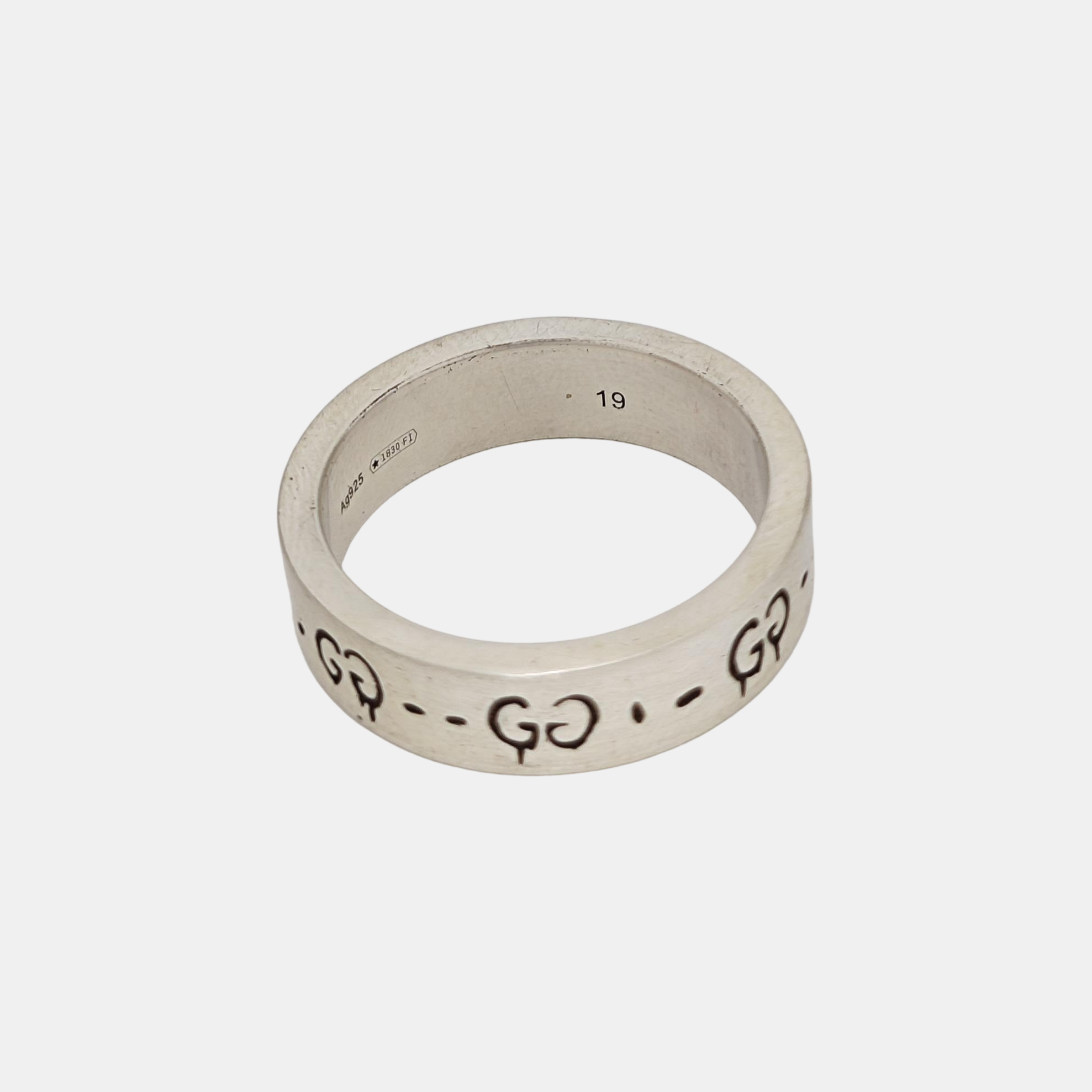 925 Sterling Silver Ring HK 19