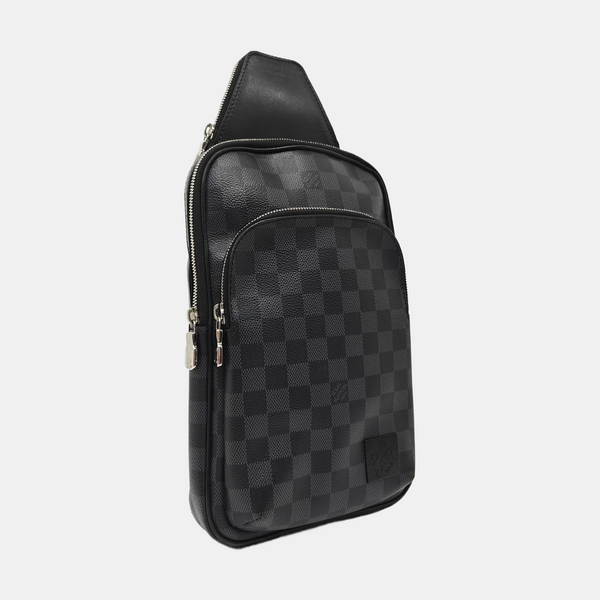 AVENUE Damier Graphite Coated Canvas Black