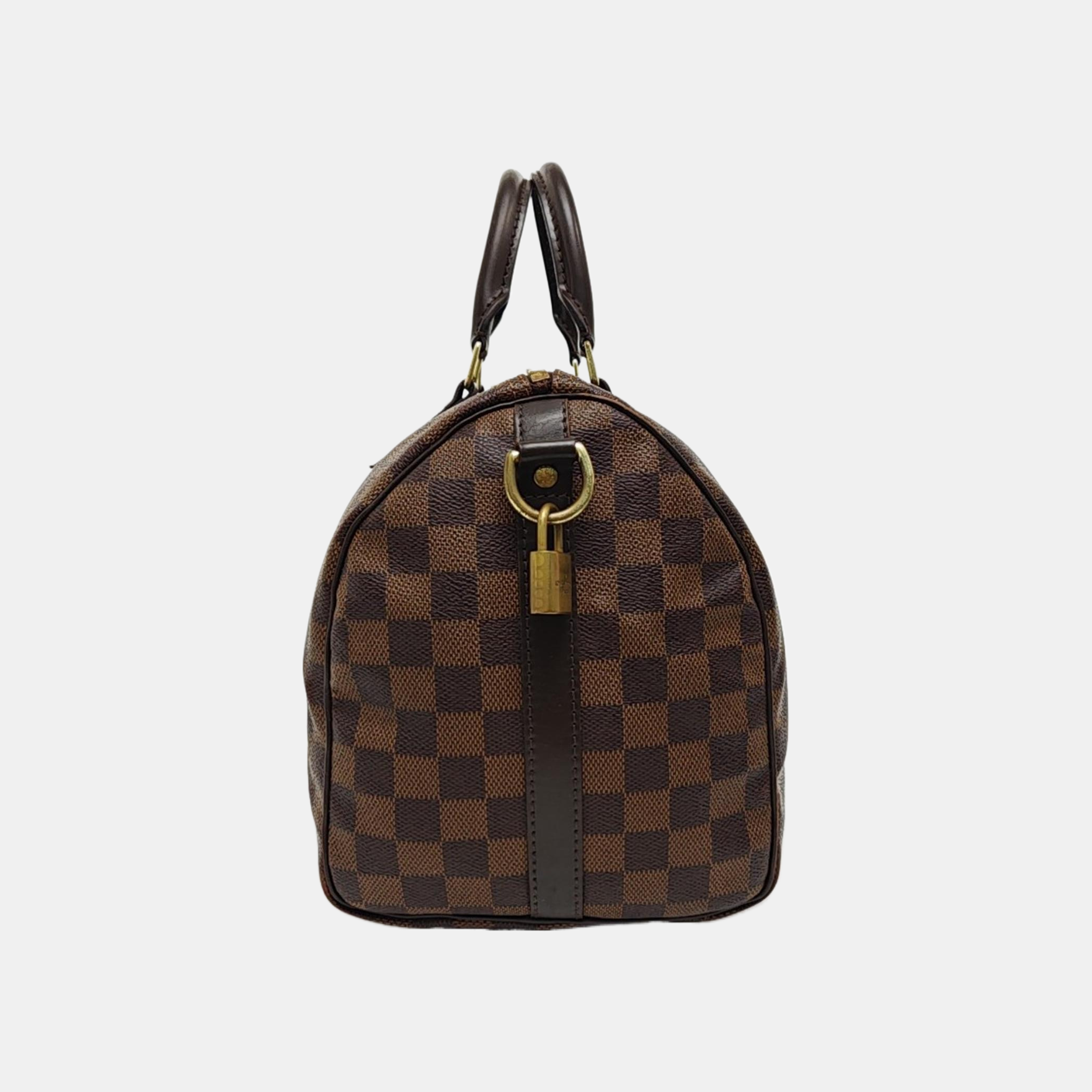 SPEEDY 30 Damier Ebene Coated Canvas Brown