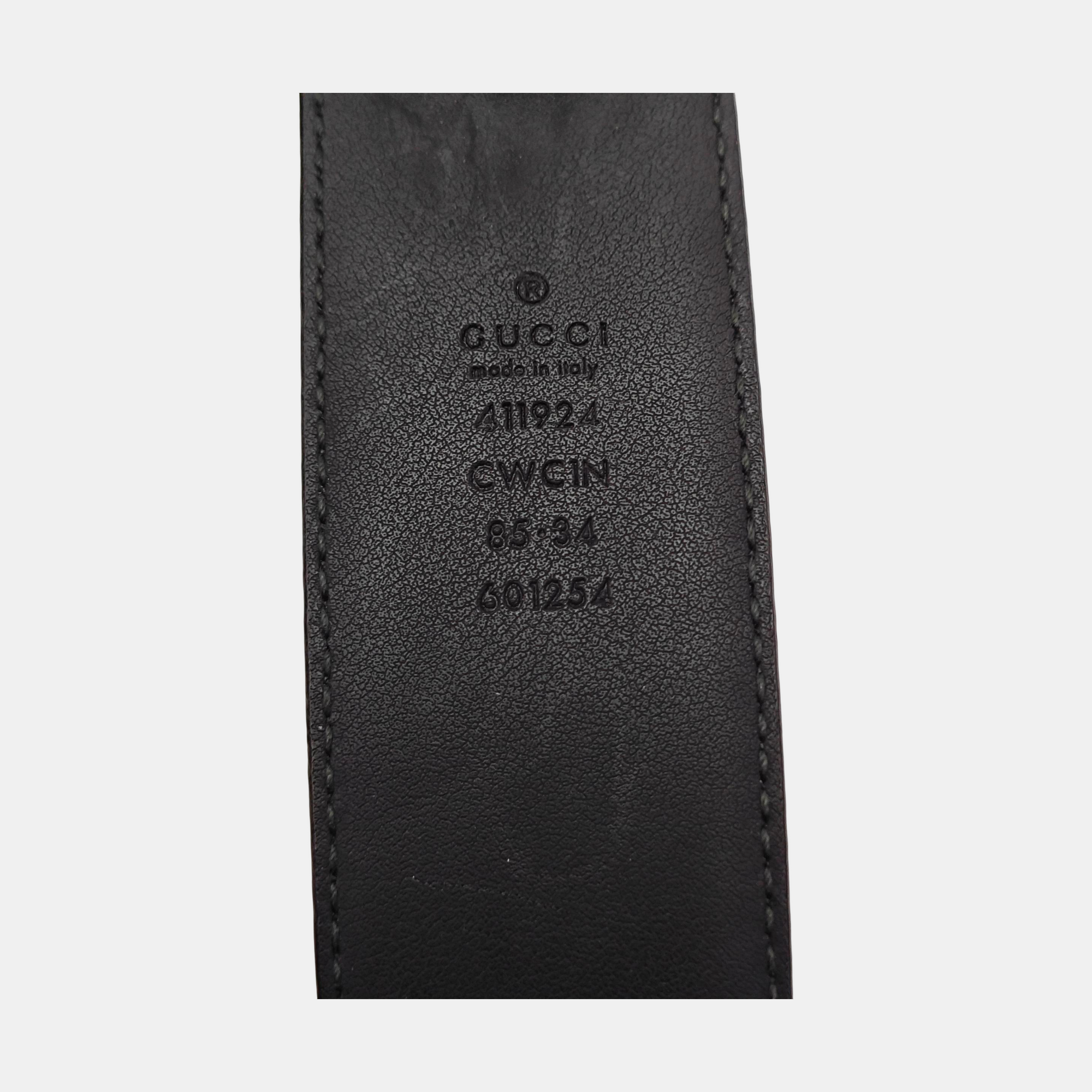 Leather Belt Black