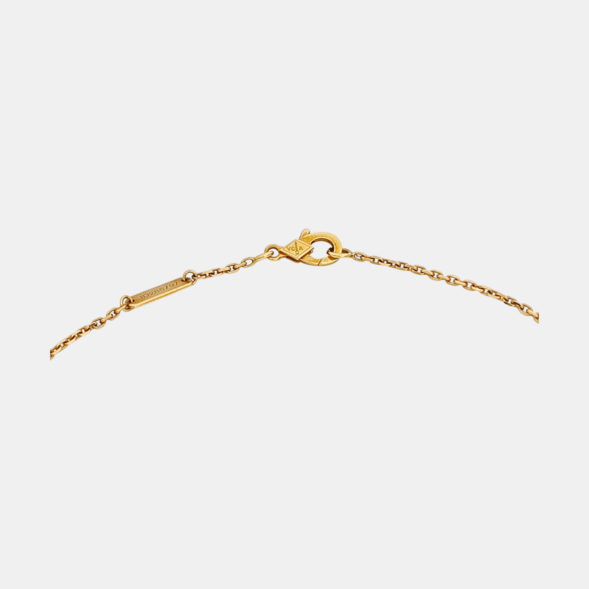 Vintage Alhambra 18k Gold Necklace