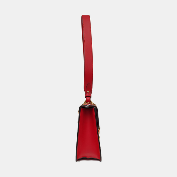 Authenticated pre-owned  Sylvie Small Calfskin Red - Shoulder Bag at Looply