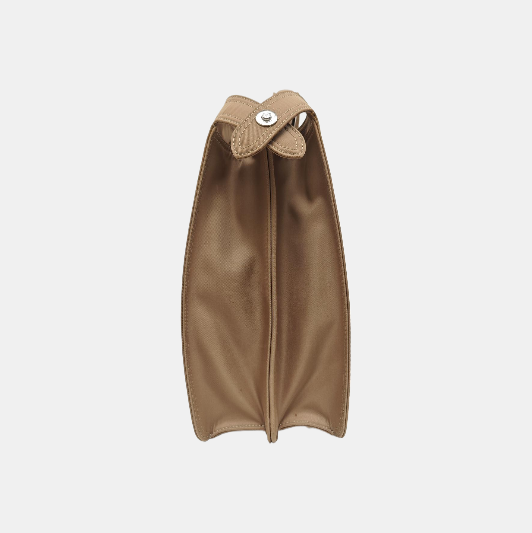Nylon Shoulder Bag Brown