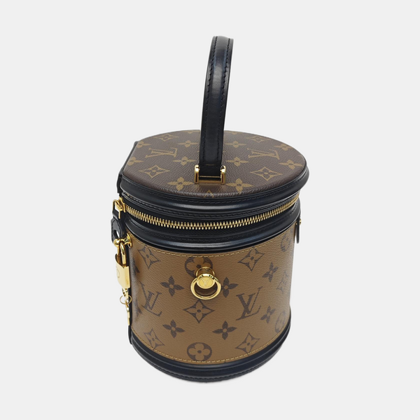 CANNES PM Monogram Coated Canvas Brown