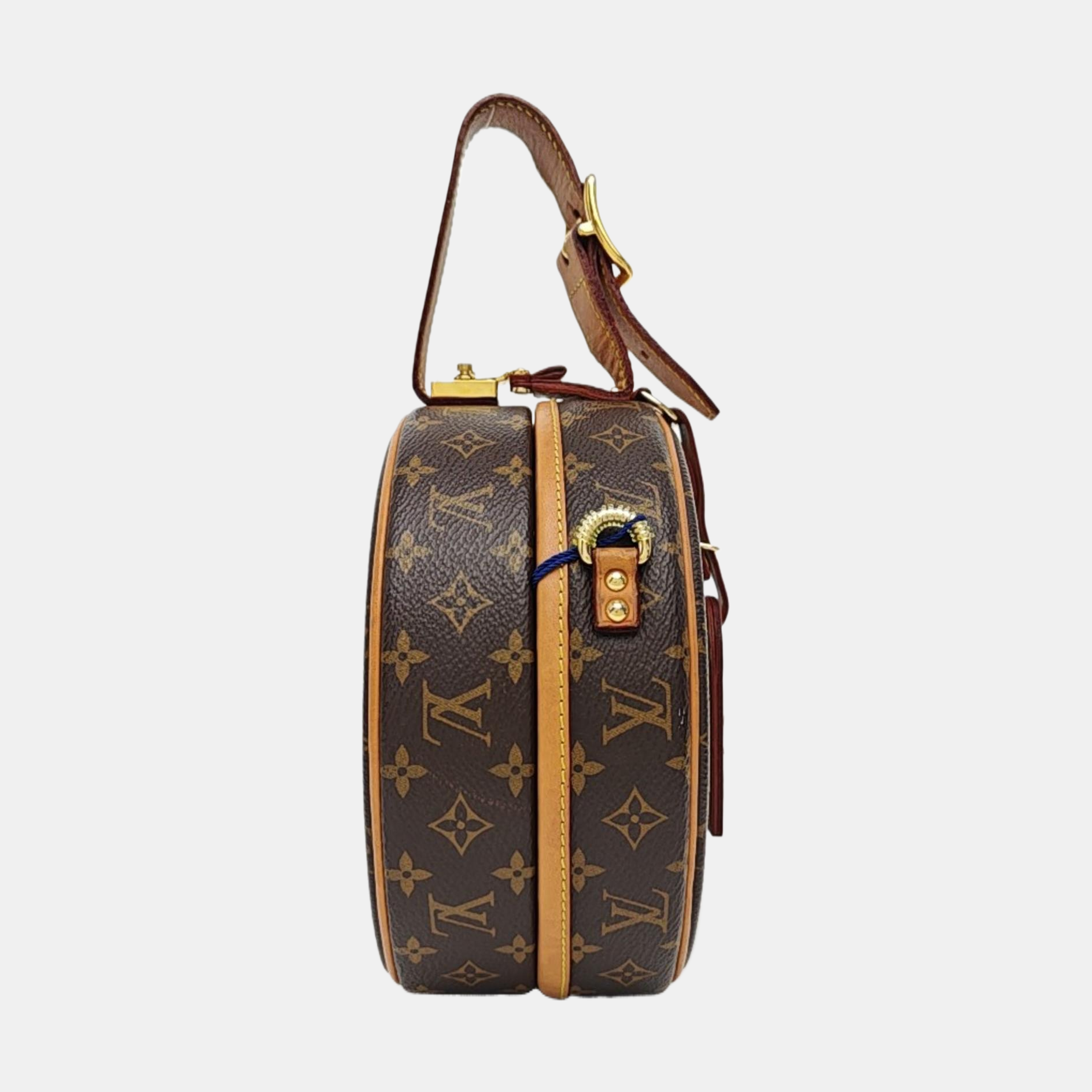 BOITE CHAPEAU PM Monogram Coated Canvas Brown