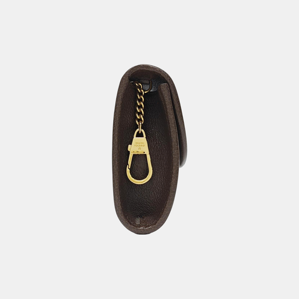 Rajah Mini Monogram Coated Canvas Beige