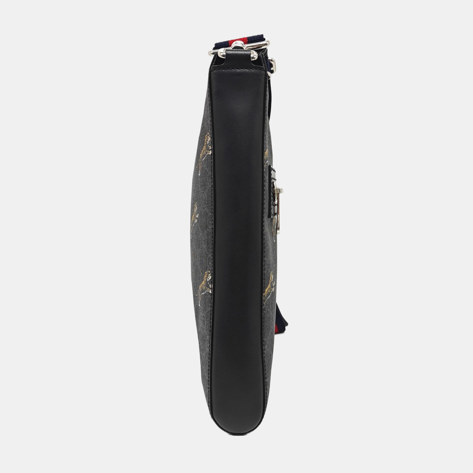 GG Supreme Monogram Coated Canvas Black