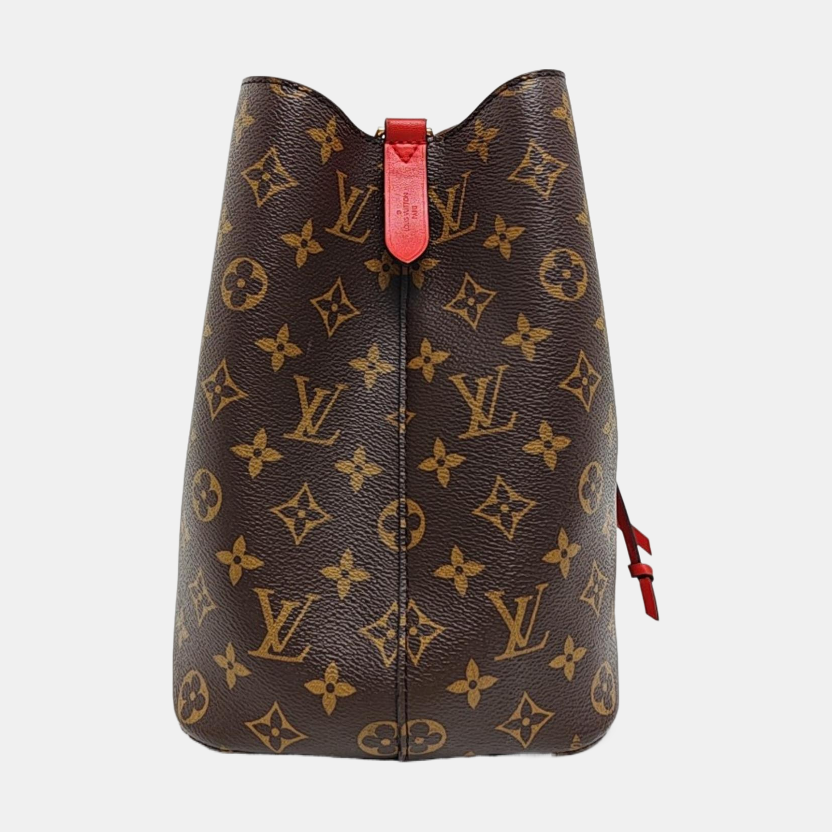 NÉONOÉ MM Monogram Coated Canvas Brown