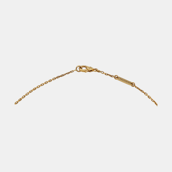 Vintage Alhambra 18k Gold Necklace